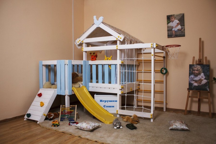 Детский спортивный комплекс угловой