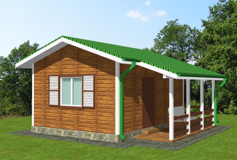 Садовый домик 6 на 5