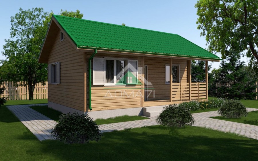 Дачный дом 6x8