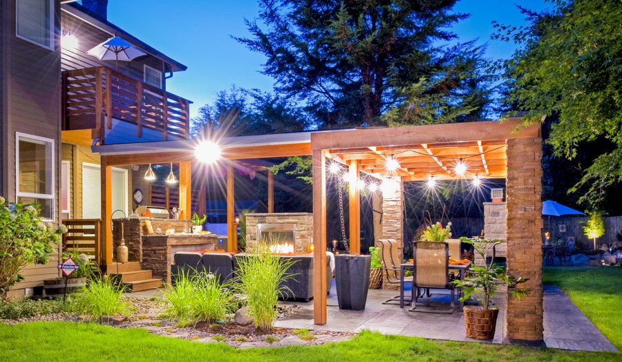 Крытые террасы