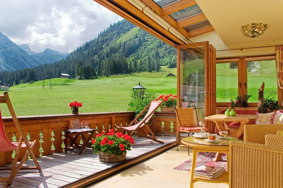 Веранда над лагуной