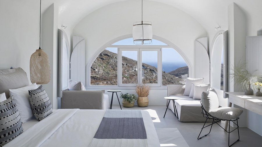 Отель Санторини Греция интерьер