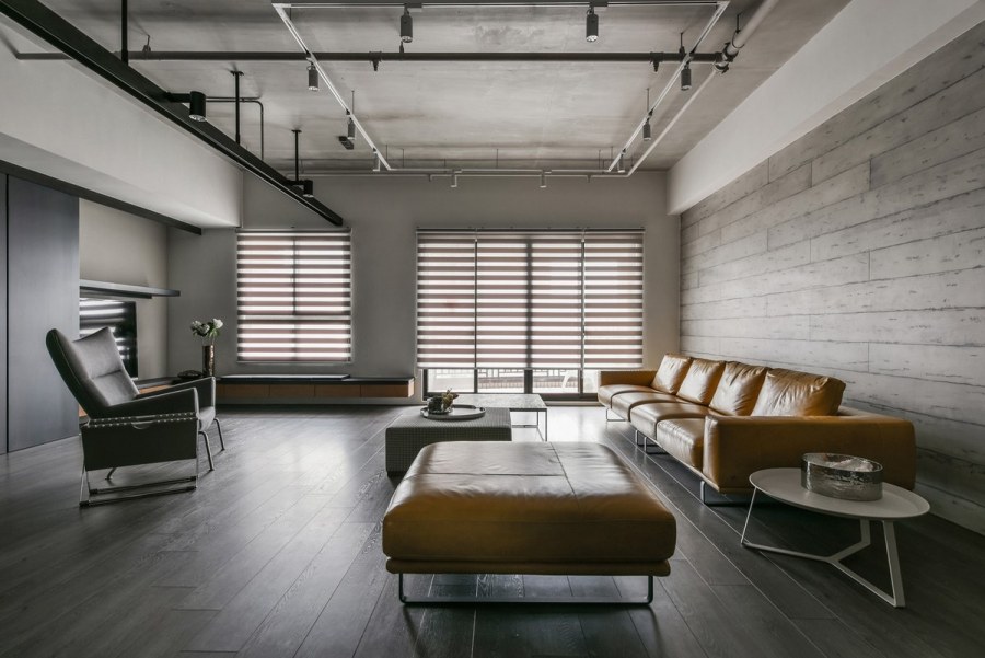 Индустриальный Минимализм в интерьере