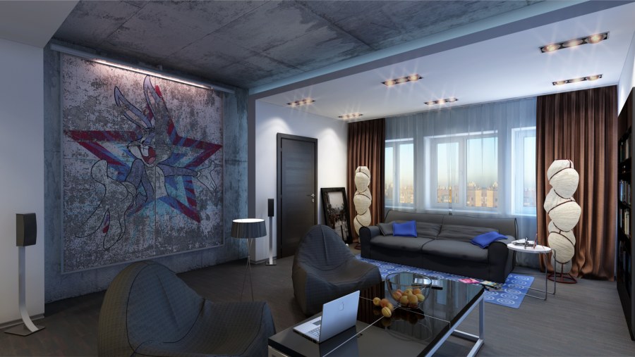 Стиль в интерьере урбанизм