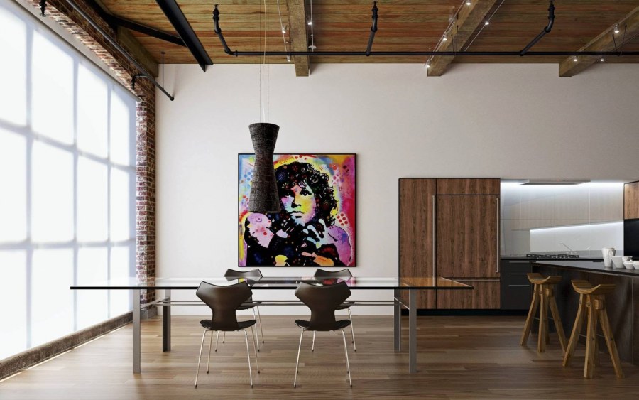 Комната в урбанистическом стиле