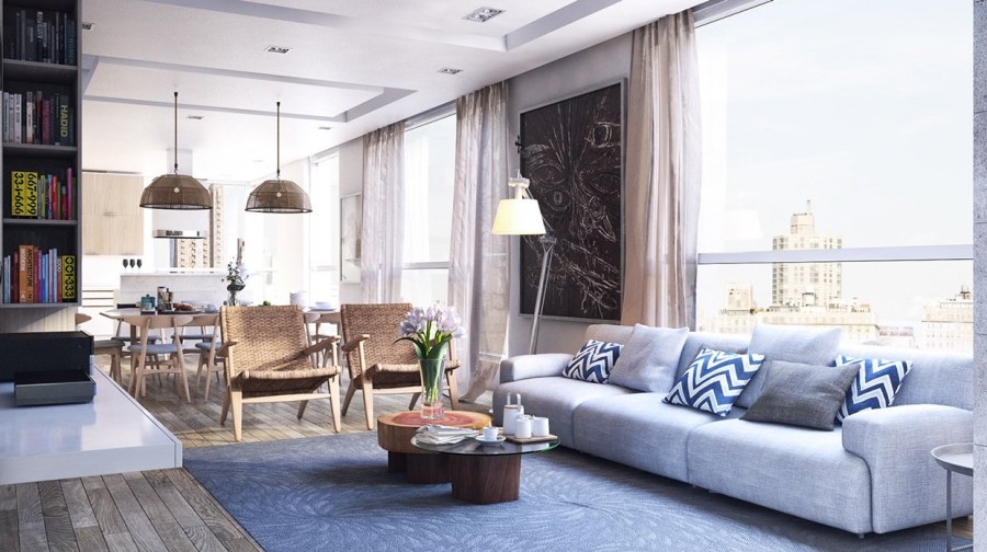 Урбанизм в интерьере квартиры