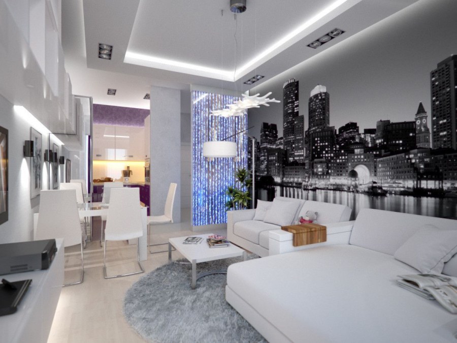 Урбанистический стиль в интерьере квартиры