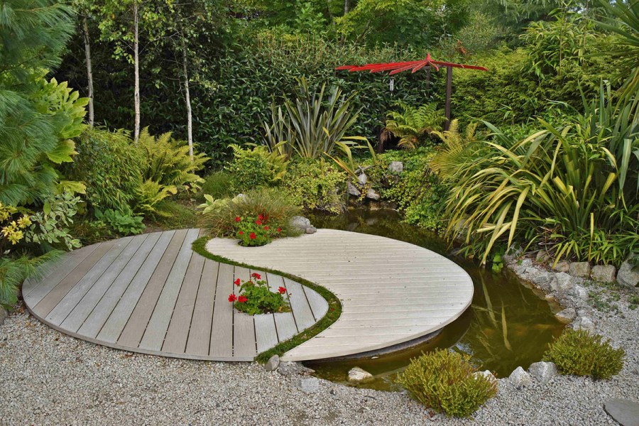 Сад в стиле фен шуй