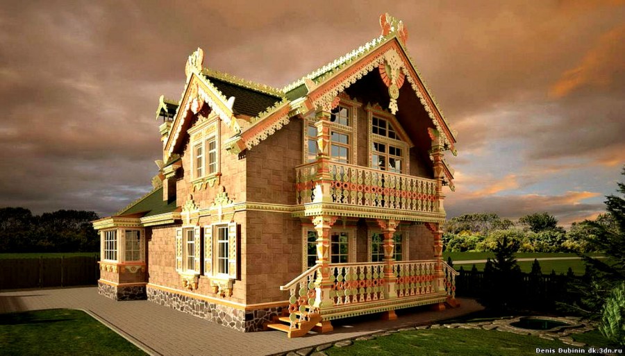 Резной Терем деревня