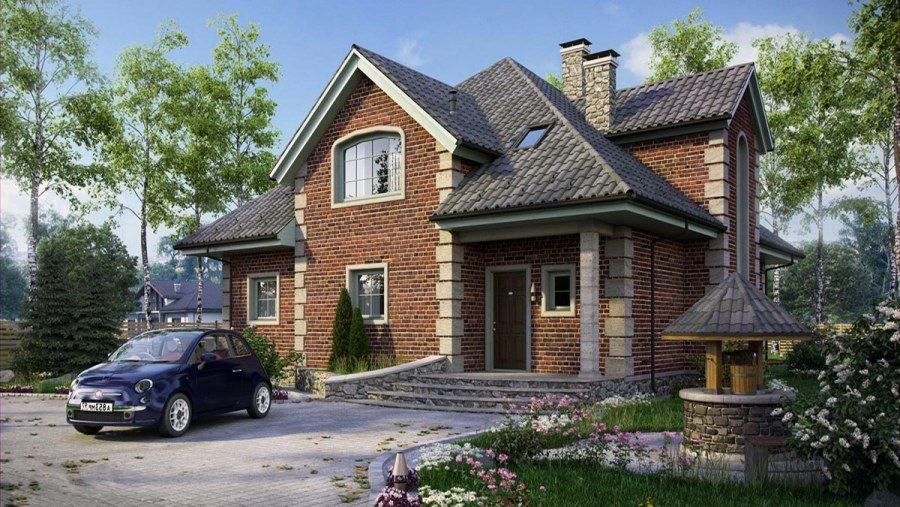 Кирпичный дом