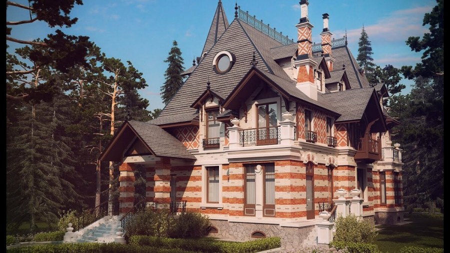 Каменный Терем в русском стиле