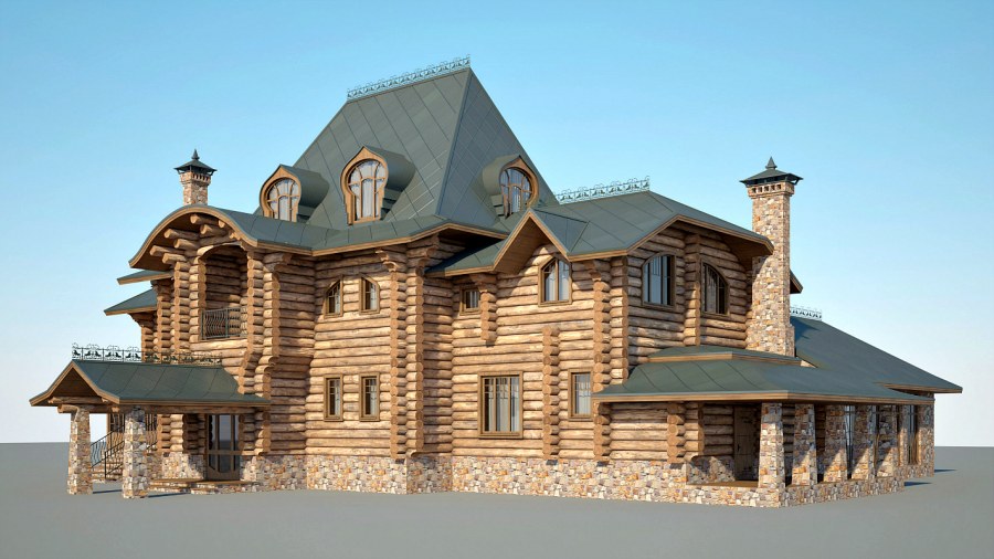 Каменный Терем в русском стиле