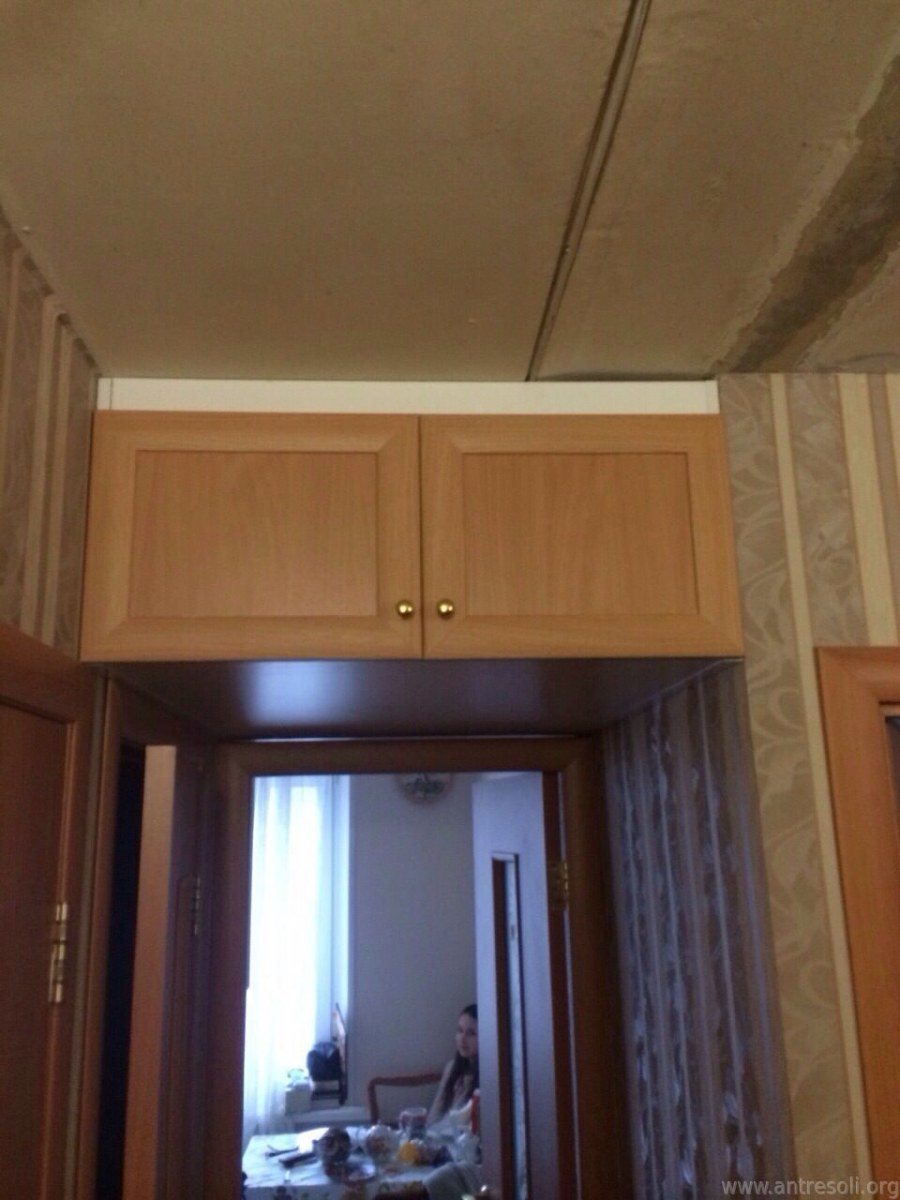 Отделка антресоли