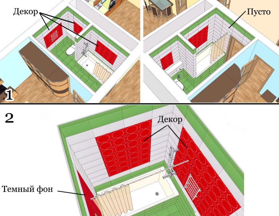 Правильная раскладка плитки
