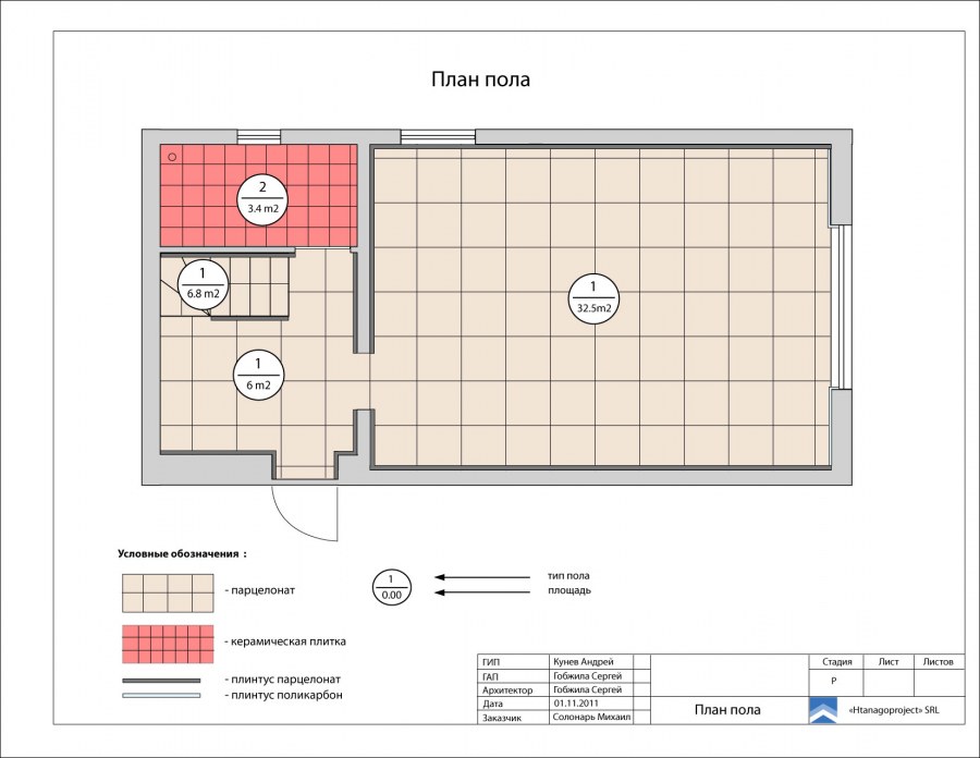 План раскладки плитки чертеж