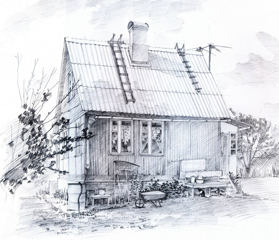 Наброски деревни