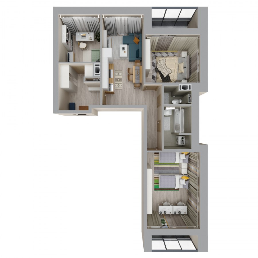 ЖК героев Главстрой планировка 309