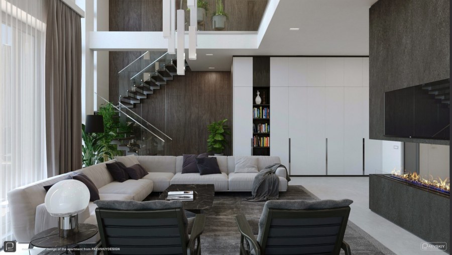 Интерьер для дома 200кв