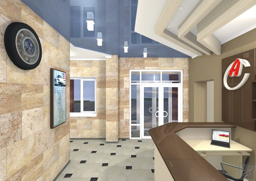 Потолок современная классика