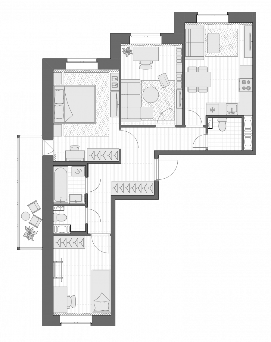 Life Приморский планировки планировки