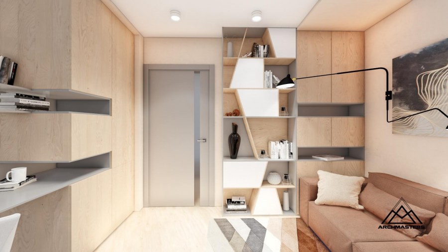 Интерьер квартиры в ЖК Троя