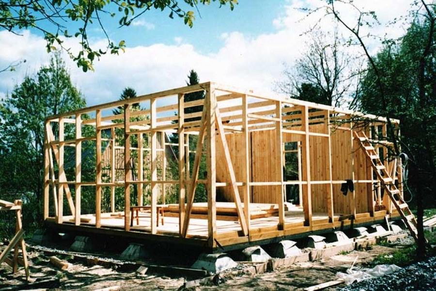 Каркасная баня проекты пошаговая
