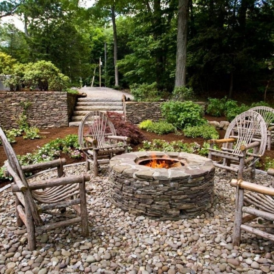 Деревенский стиль в ландшафтном дизайне