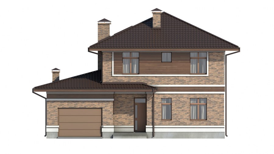 Здание вид спереди