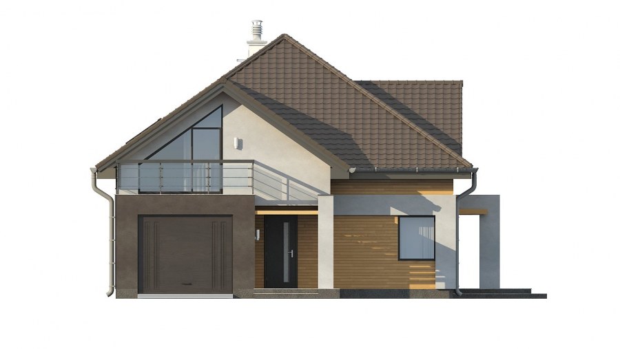 Проекты домов из газобетона с гаражом