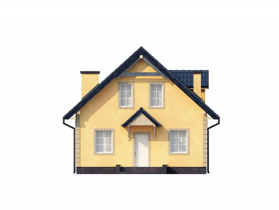 Дом вид сбоку