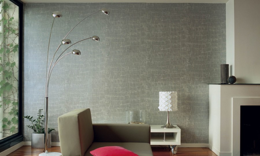 Гладкие стены в интерьере