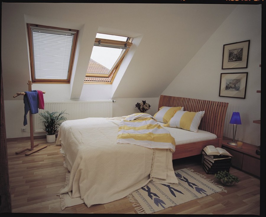 Спальня на мансарде