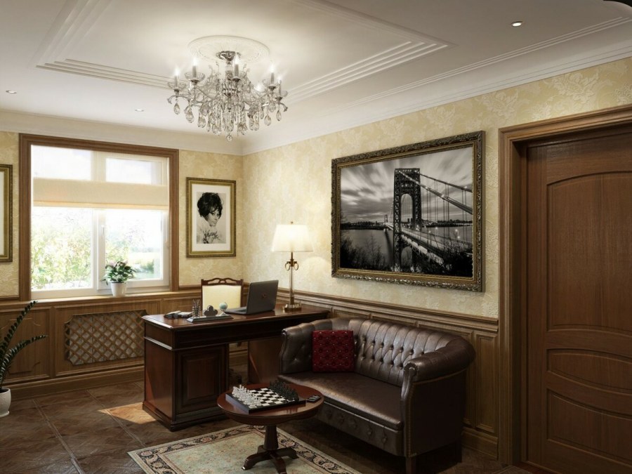 Домашний офис интерьер