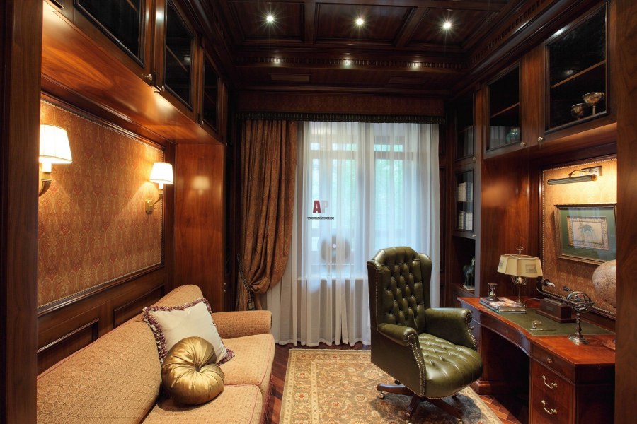 Интерьер домашнего кабинета