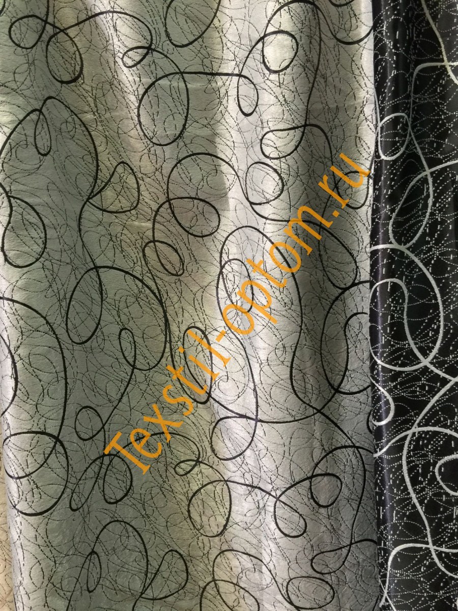 Портьера блэкаут паутинка