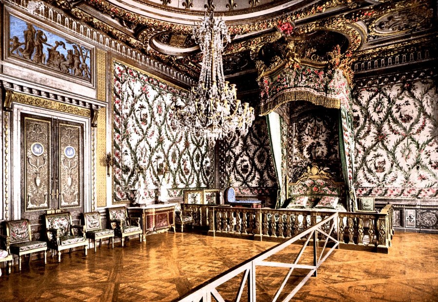 Фонтенбло спальня Марии Антуанетты