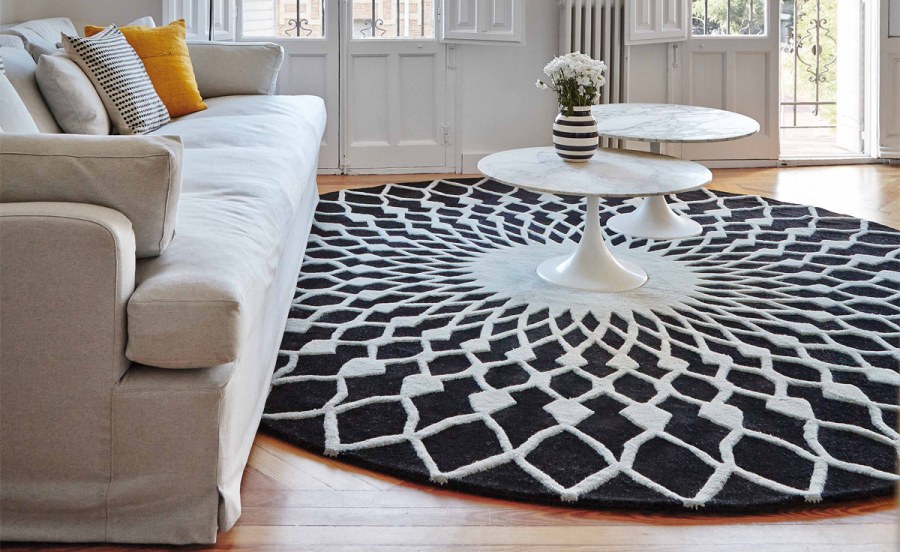 Ковер в стиле Сканди