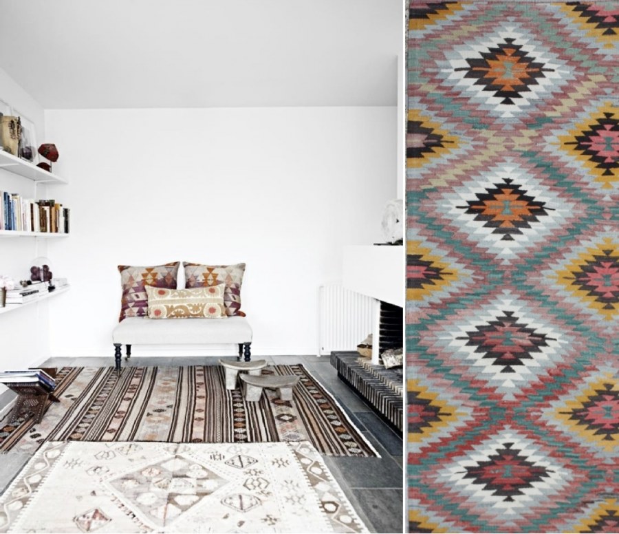 Ковер в скандинавском интерьере