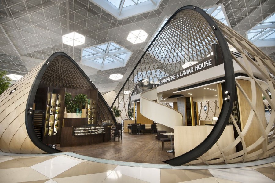 Аэропорт Баку архитектура