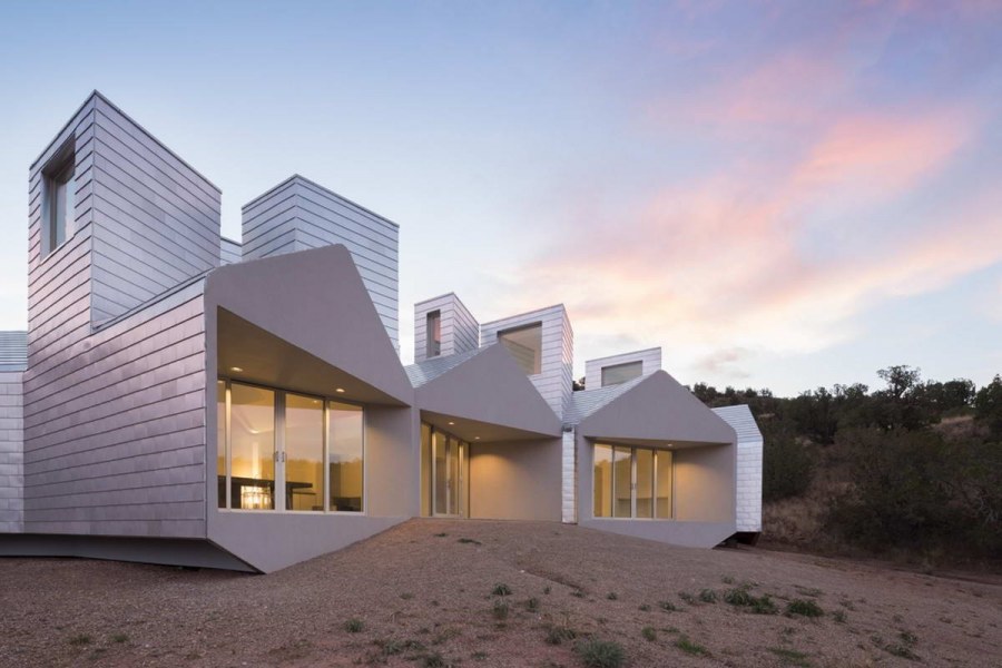 Дом элемент (element House) в США от mos Architects.
