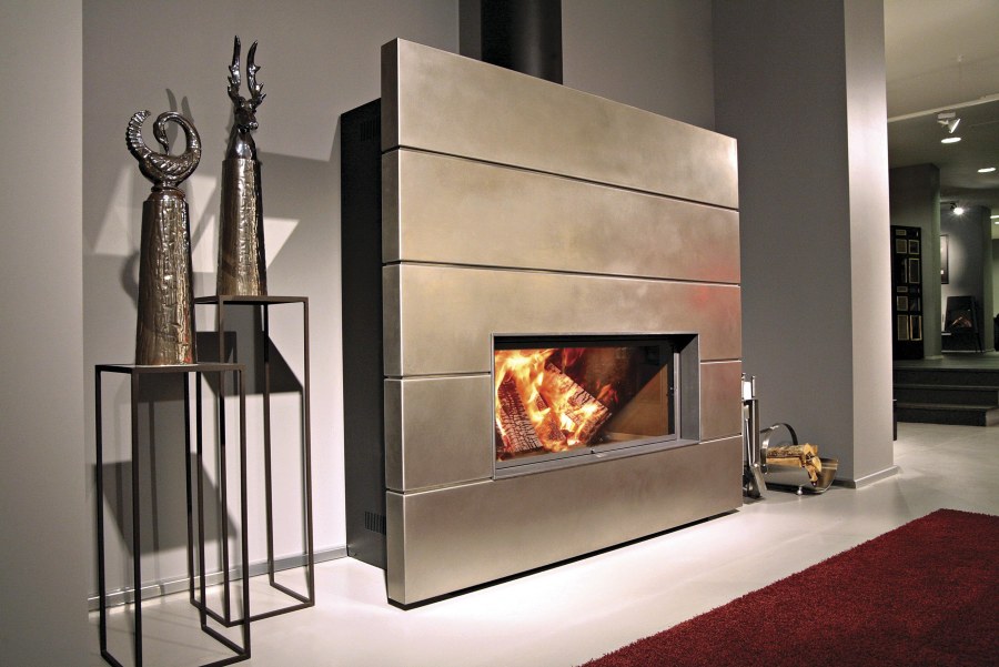 Камин в интерьере