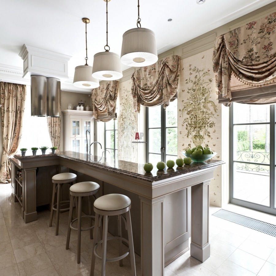 Римская штора и тюль