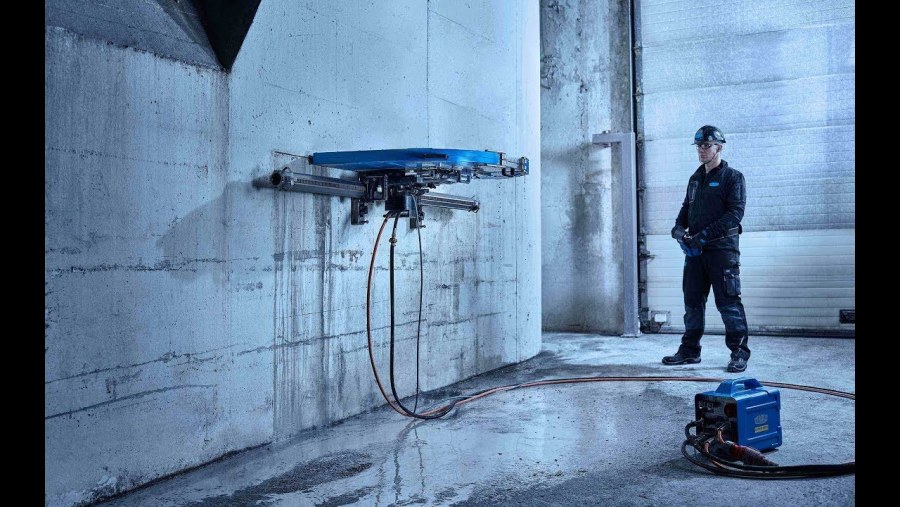 Канатная алмазная резка скального грунта