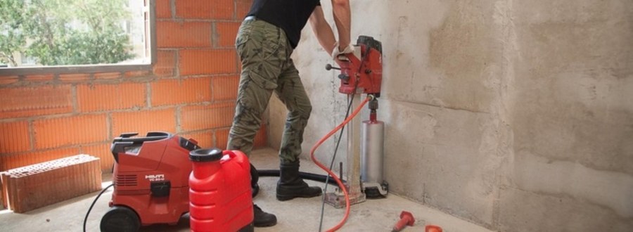 Канатная резка железобетона Hilti