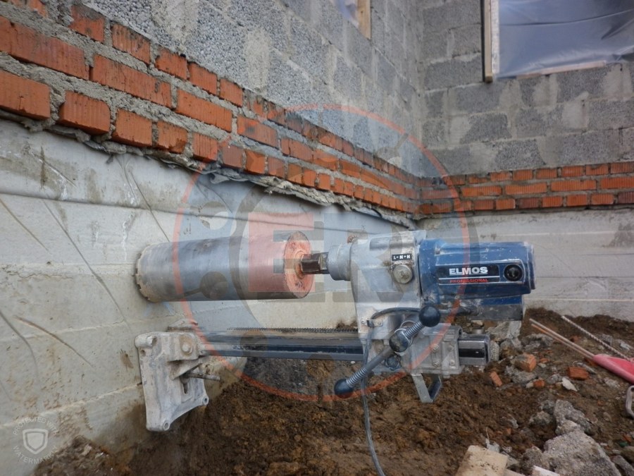 Алмазное бурение бетона хилти