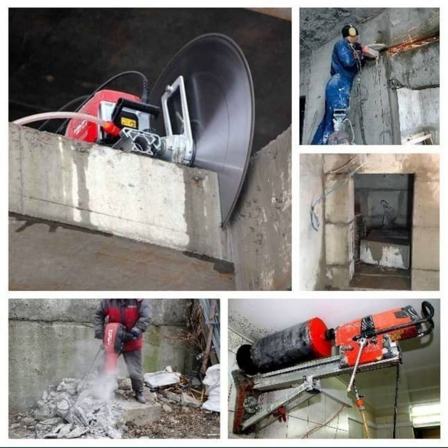 Алмазная резка перекрытий жб