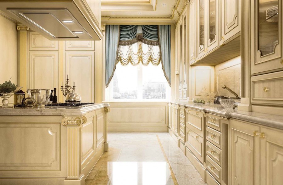 Кухня в стиле Ампир