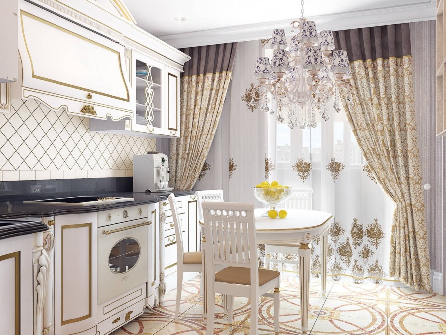Кухни в стиле Неоклассика