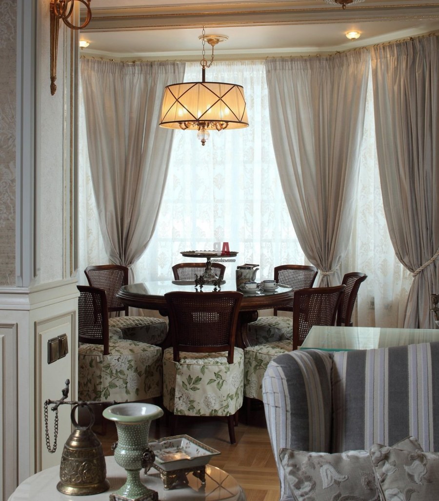 Шторы для кухни Гео классика