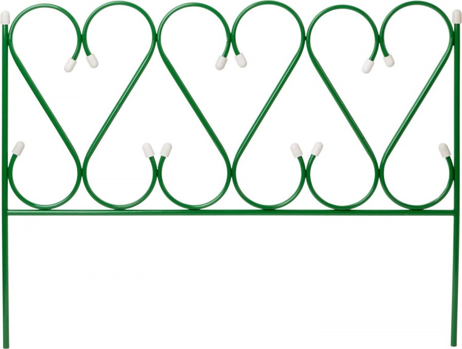 Декоративный забор Grinda "Ренессанс" металлический, 50x345см 422263